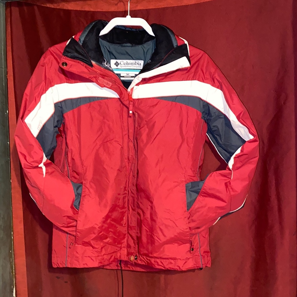 Columbia Interchange fleece lined Women’s Ski / Winter Jacket size M